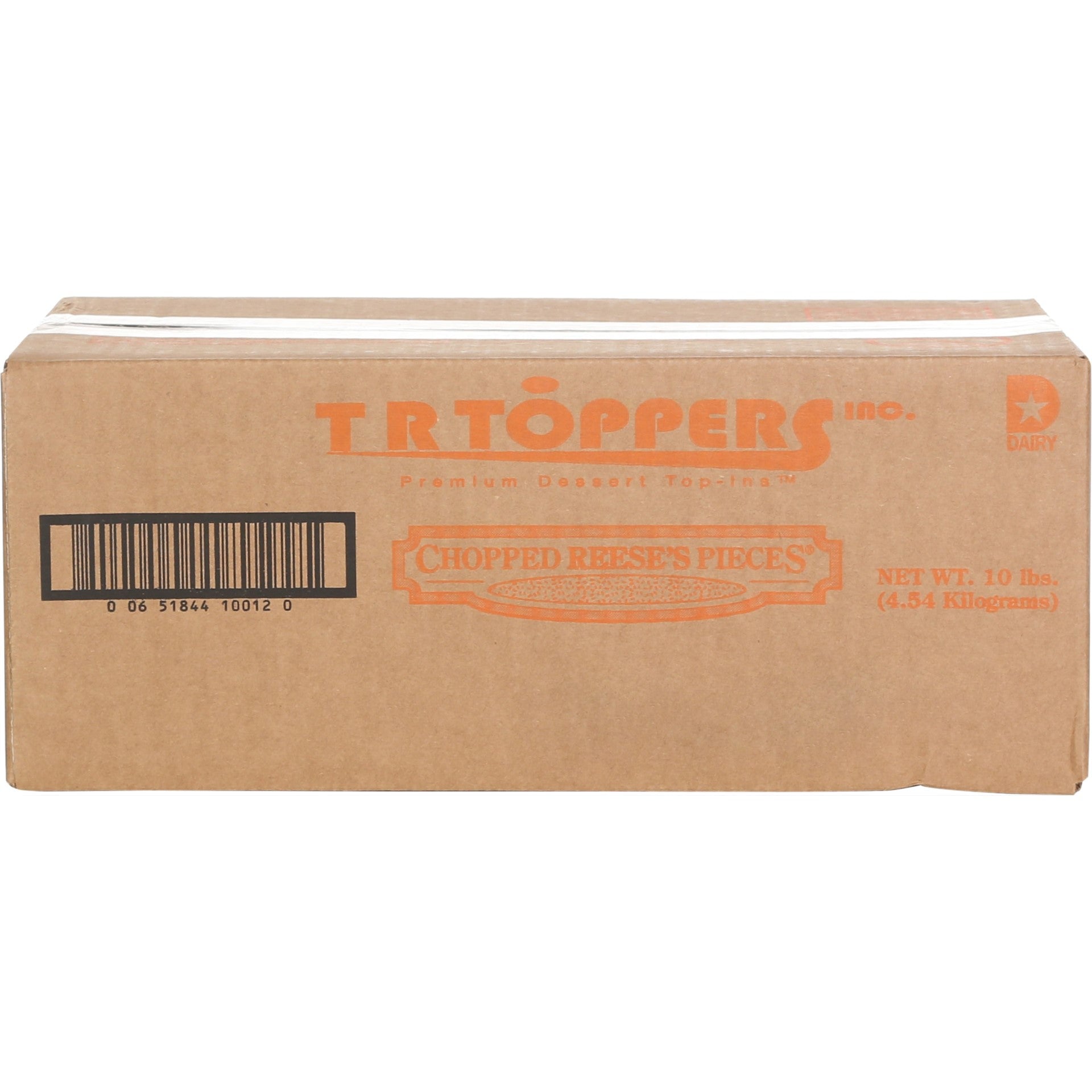 Reeses Peanut Butter Topping Reeses Pieces 5 Pound Each - 2 Per Case.