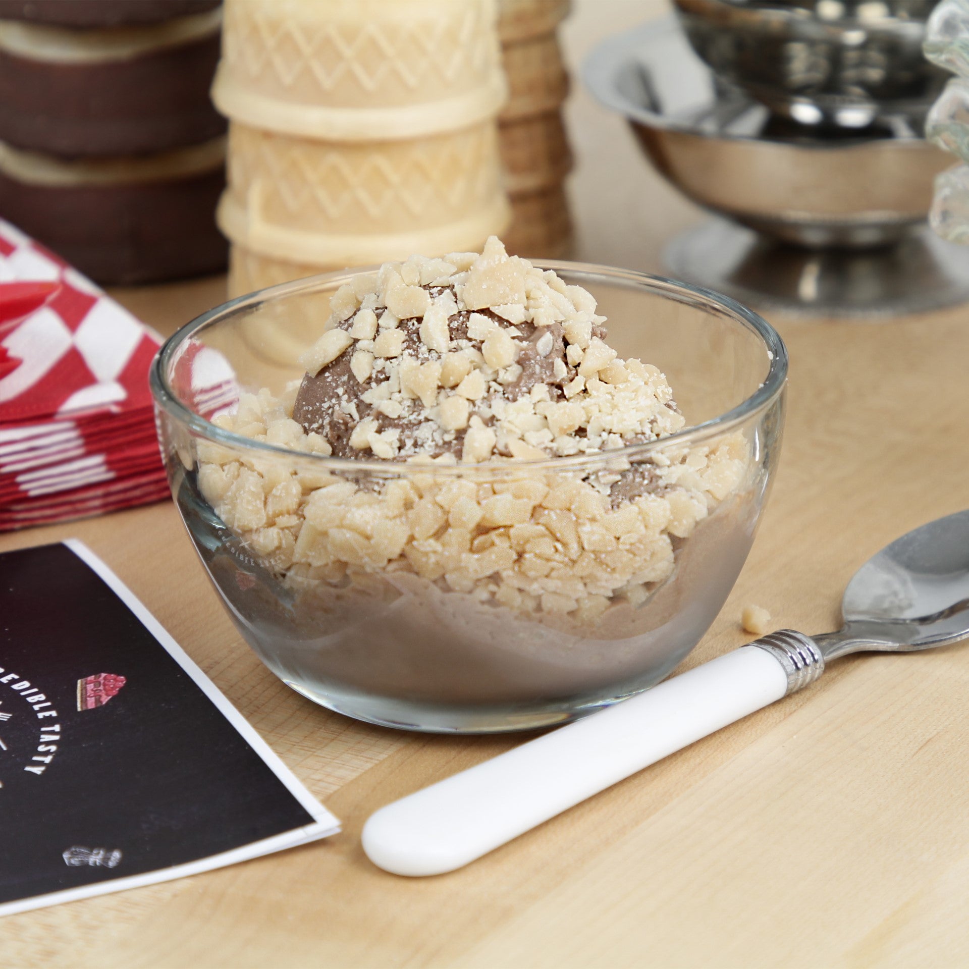 English Toffee Pieces Straw Size 5 Pound Each - 2 Per Case.