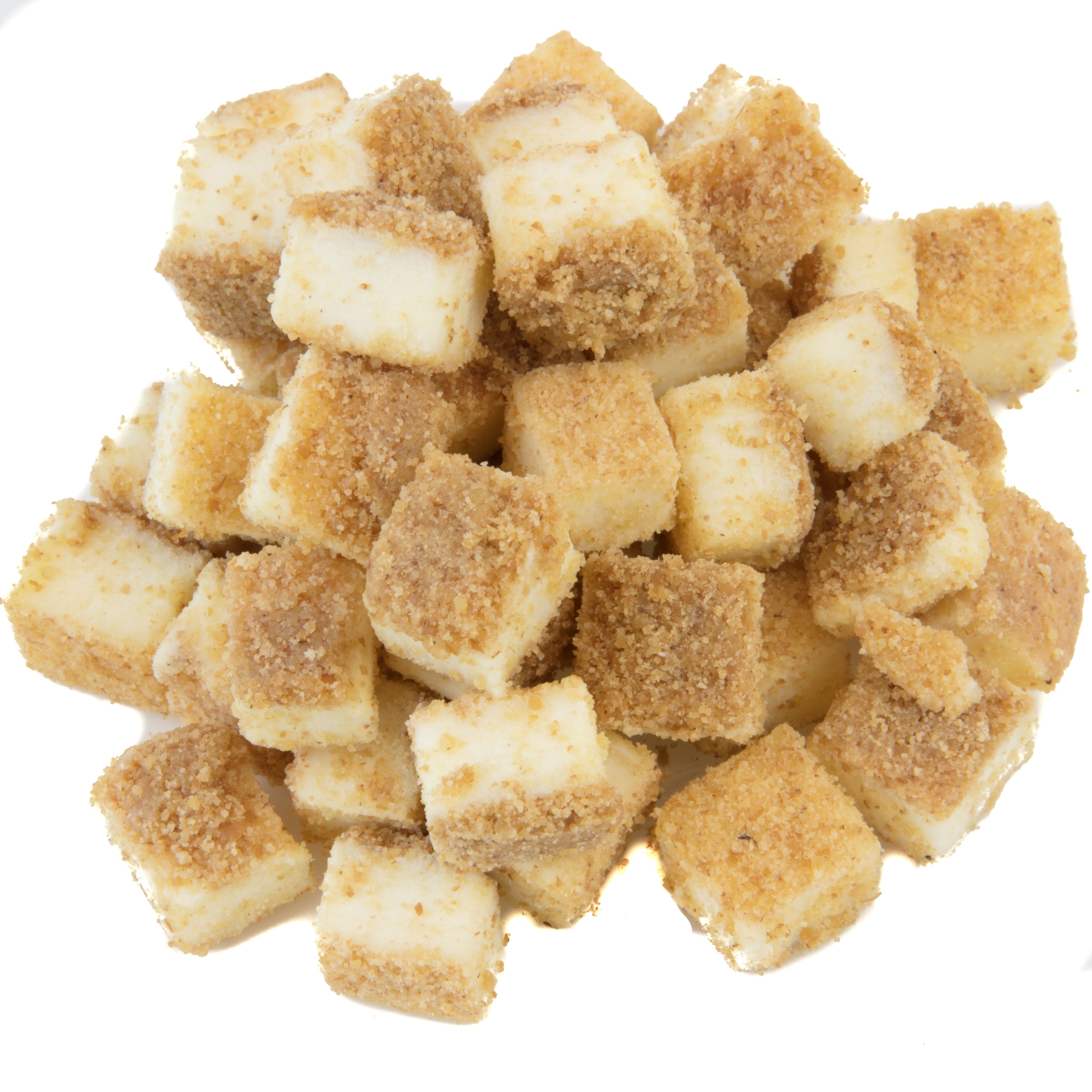 T.R. Toppers Firm New York Cheese Petite Pieces, 10 Pounds, 1 Per Box, 1 Per Case