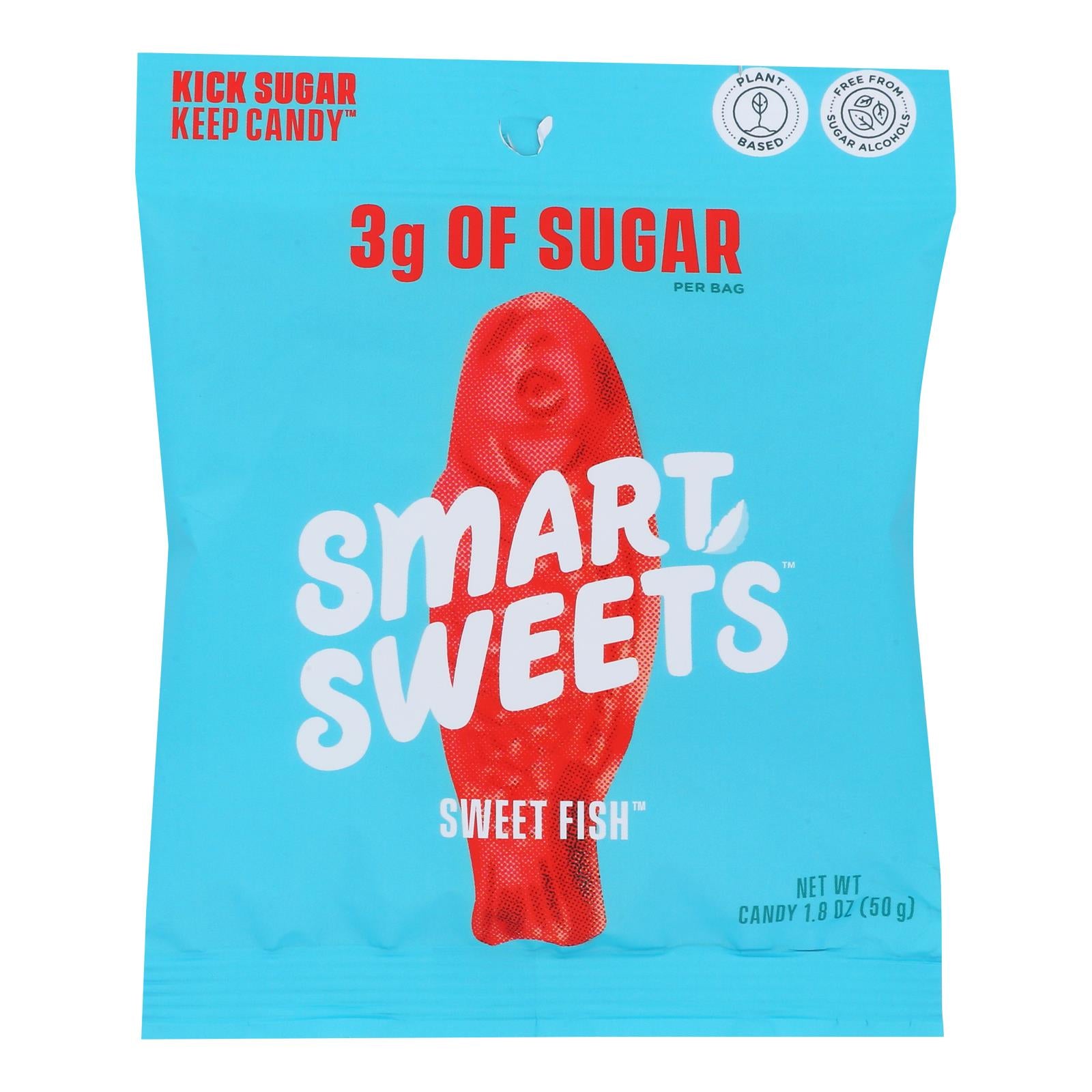 Smartsweets - Gummy Sweet Fish - Case of 12 - 1.8 Ounce