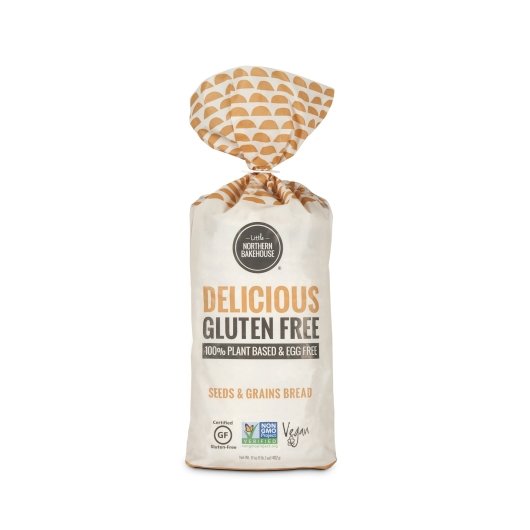 Little Northern Bakehouse Gluten Free Sliced Seeds & Grains Bread, 17 Ounce, 6 per case