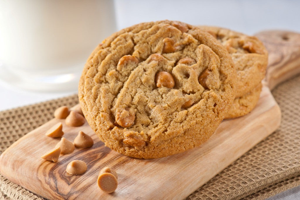 Aphrodite Divine Confections Peanut Butter Cookie Dough Puck 2 Ounce Size - 84 Per Case.