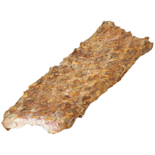 Curly's End & Pieces Random Smoky Rib 20 Pound Each - 1 Per Case.