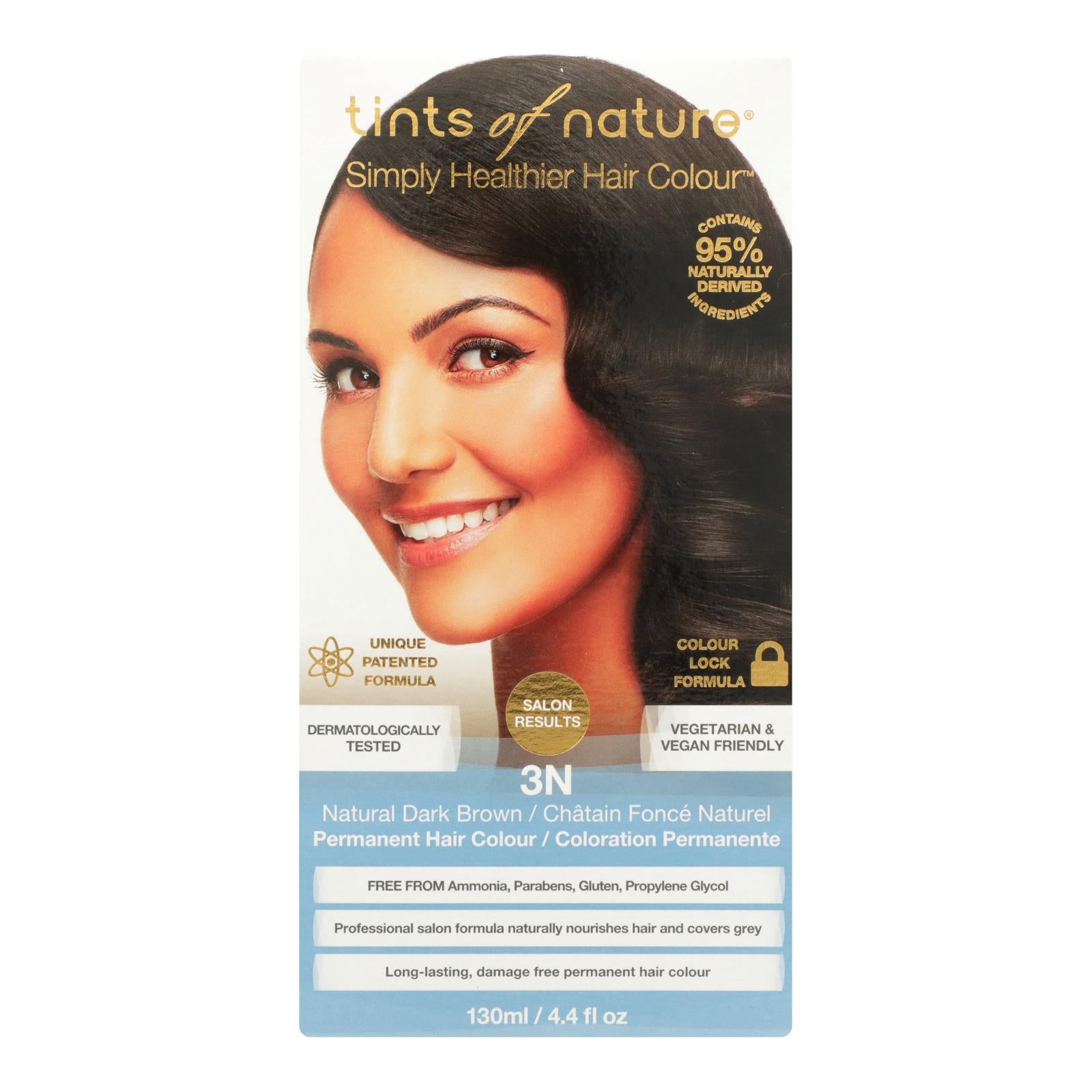 Tints Of Nature 3N Natural Dark Brown Hair Color - 1 Each - 4.4 Fluid Ounce