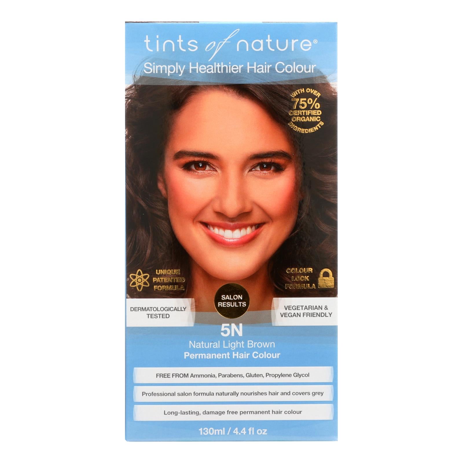 Tints Of Nature 5N Natural Light Brown Hair Color - 1 Each - 4.4 Fluid Ounce