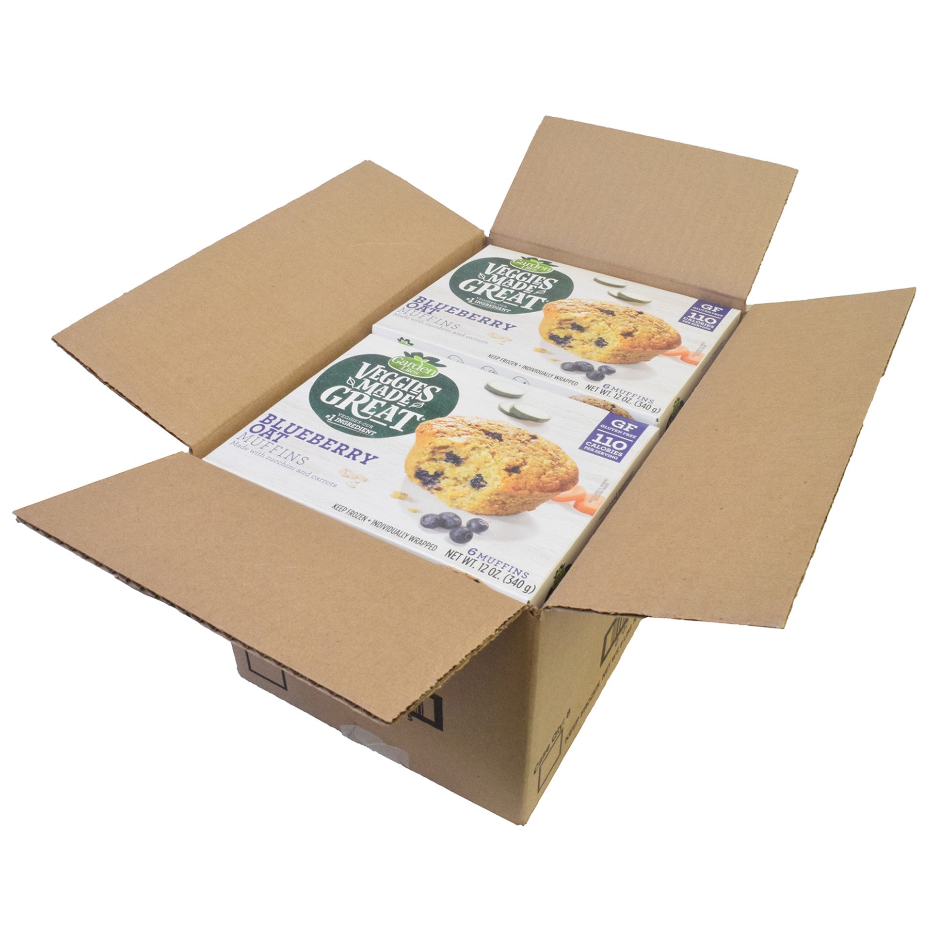 Veggie Made Great Blueberry Oat Muffins 12 Ounce Size - 8 Per Case.