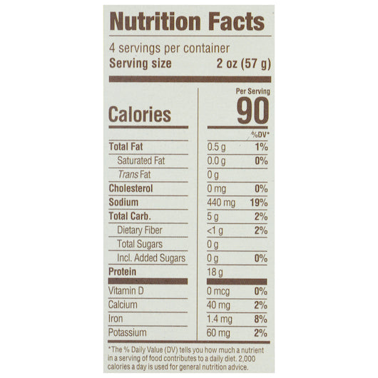 Upton's Naturals Traditional Seitan 8 Ounce Size - 6 Per Case.