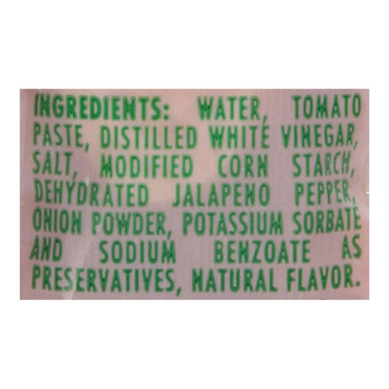 SALSA DEL SOL Single Serve Jalapeño Hot Sauce 9 Gram Packets(500)