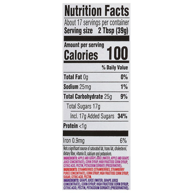 PPI Single Serve Assortment 12 Jelly & Jam 0.5 Ounce Cups 200 Per Case