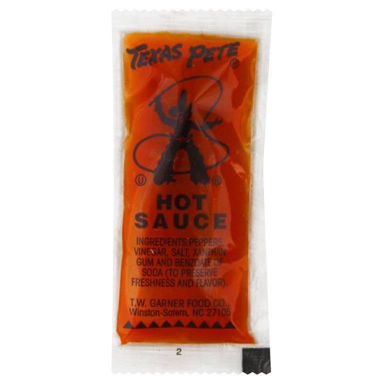 TEXAS PETE Single Serve Hot Sauce 7 Gram Packets 1000)