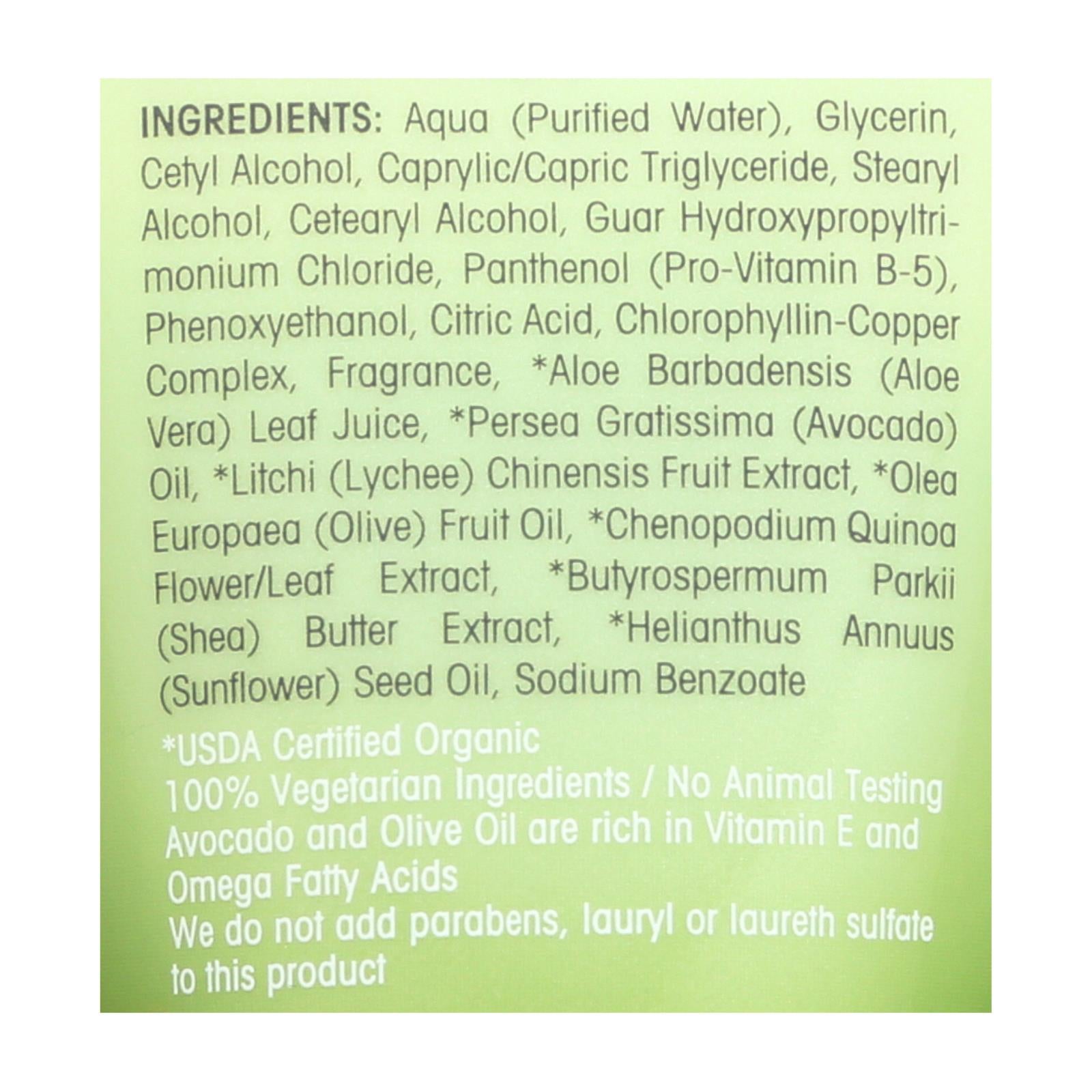 Giovanni Hair Care Products Conditioner - 2Chic Ultra-Moist Conditioner With Avocado and Olive Oil - Case of 12 - 1.5 fl Ounce.