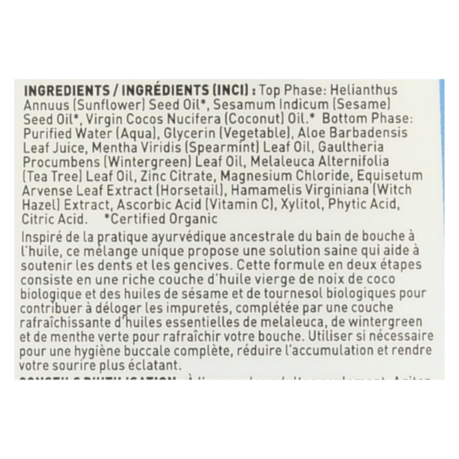 Desert Essence - Pulling Rinse with Coconut Sesame and Sunflower Oils - 8 fl Ounce