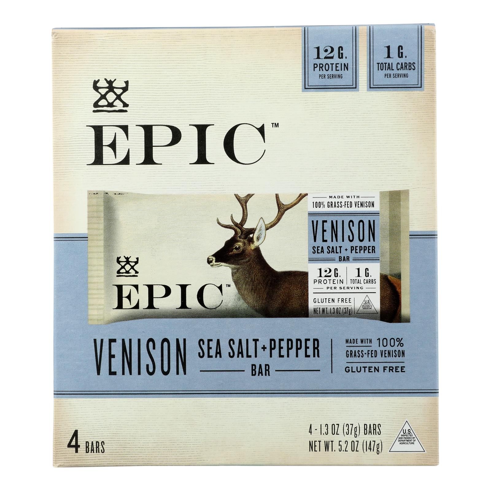 Epic - Bar Beef Apple Uncured Bacon - Case of 12-1.3 Oz