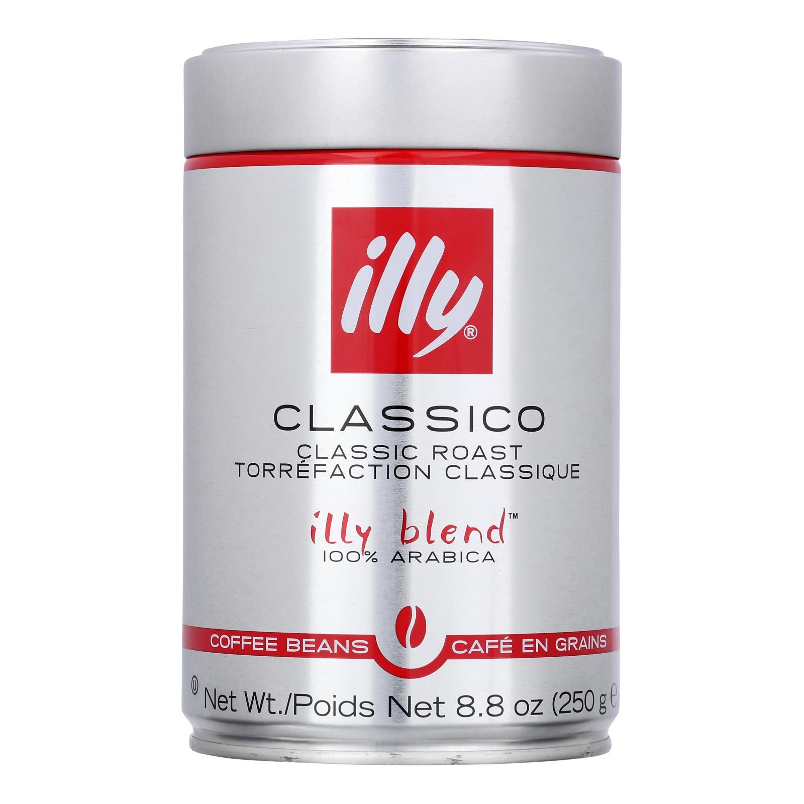 Illy Caffe Coffee Coffee - Whole Bean - Medium Roast - 8.8 Ounce - cas