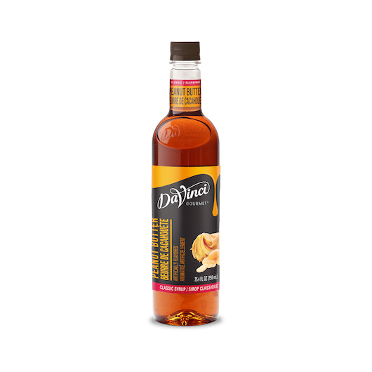 Davinci Gourmet Peanut Butter Syrup 750 ML - 4 Per Case.