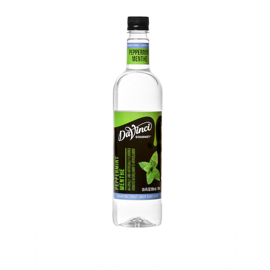 Davinci Gourmet Syrup Peppermint Sugar Free 750 ML - 4 Per Case.