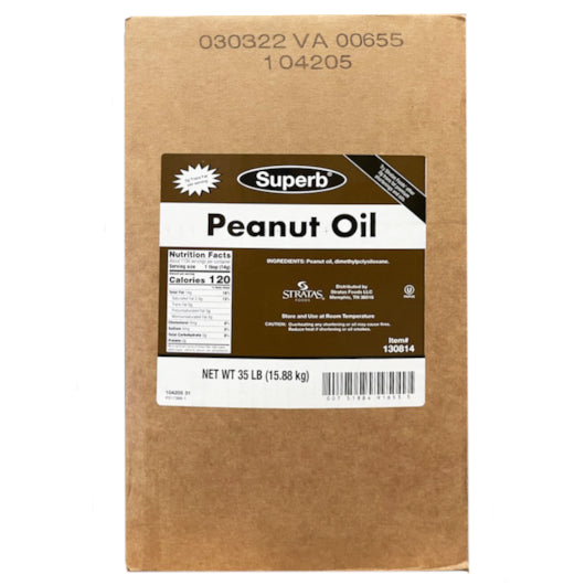 Superb Peanut Oil 35 Pound Each - 1 Per Case.
