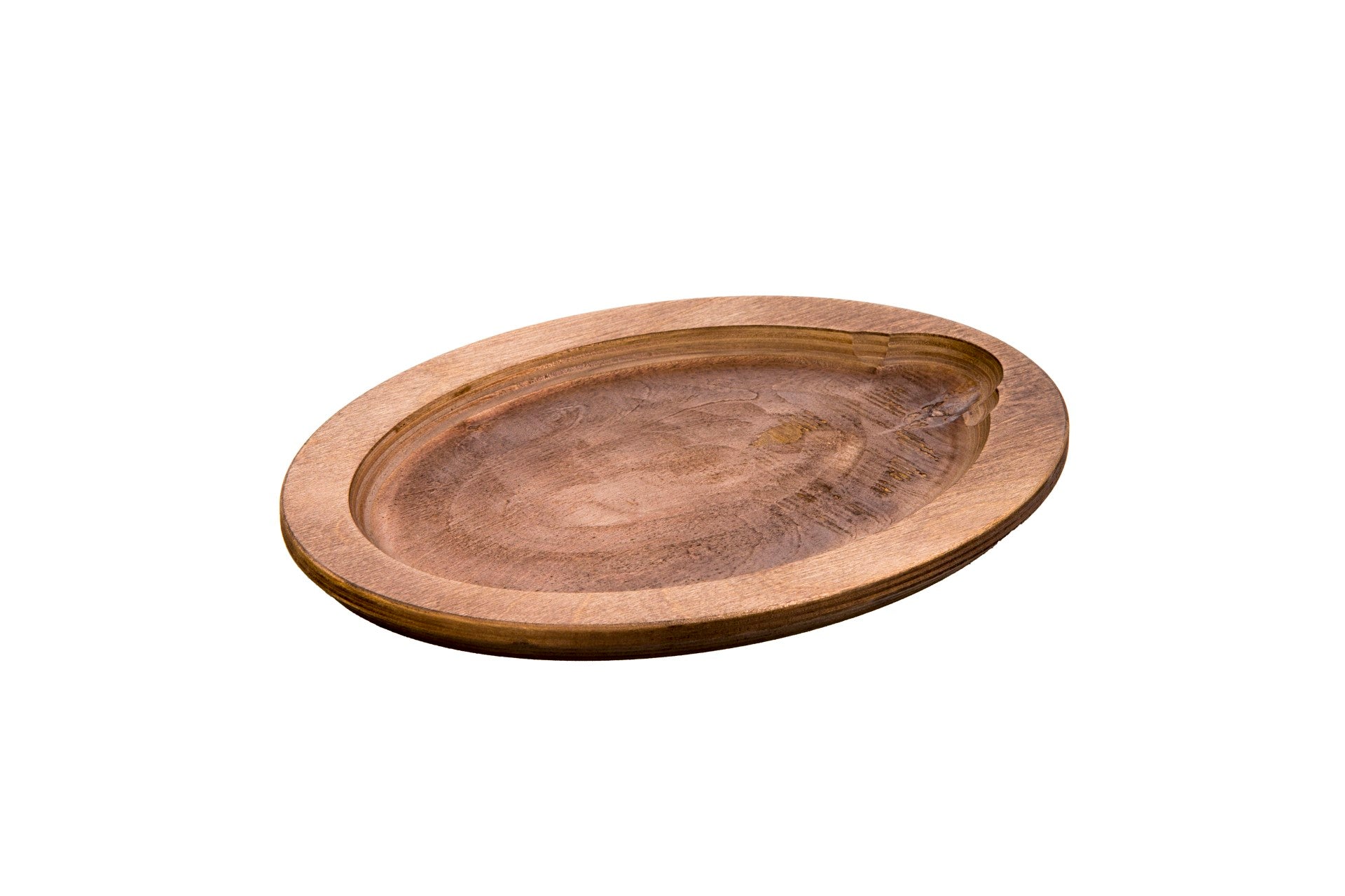 Lodge Underliner Oval Wood Walnut Stain 1 Each - 6 Per Case.
