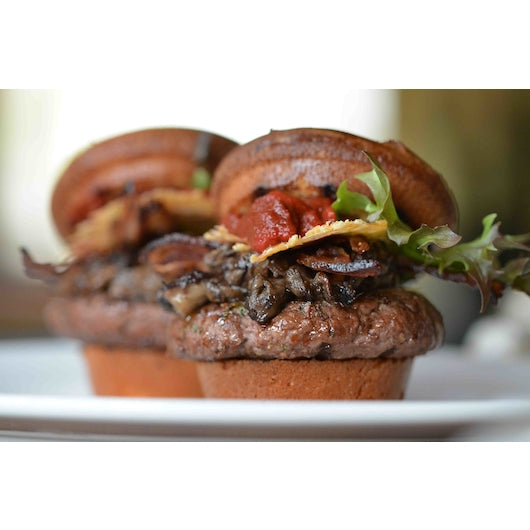 Elk Patties 8 Ounce Size - 20 Per Case.