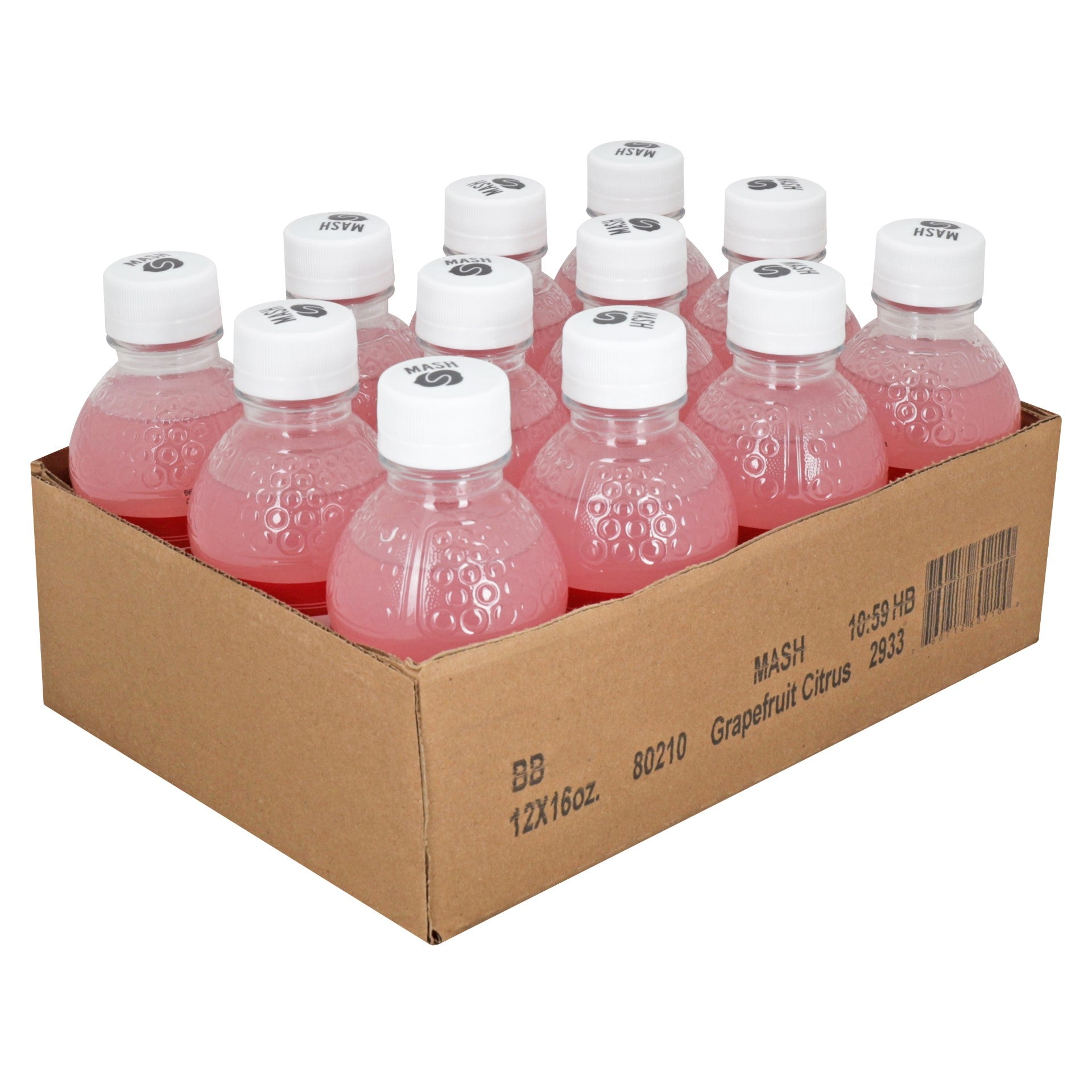 Mash Grapefruit Citrus 16 Fluid Ounce - 12 Per Case.