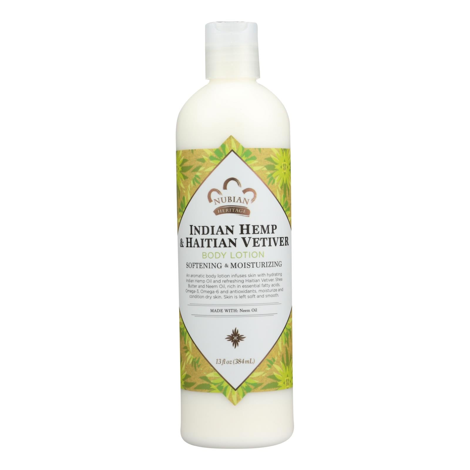Nubian Heritage LotionIndian HempandHatian - 13 Ounce