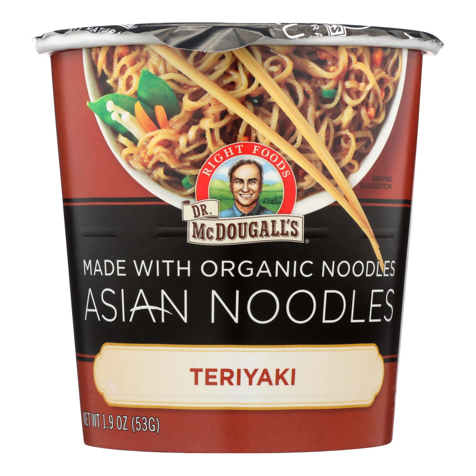 Dr. McdougallメS Asian Noodle Soup, Teriyaki - Case of 6 - 1.9 Ounce