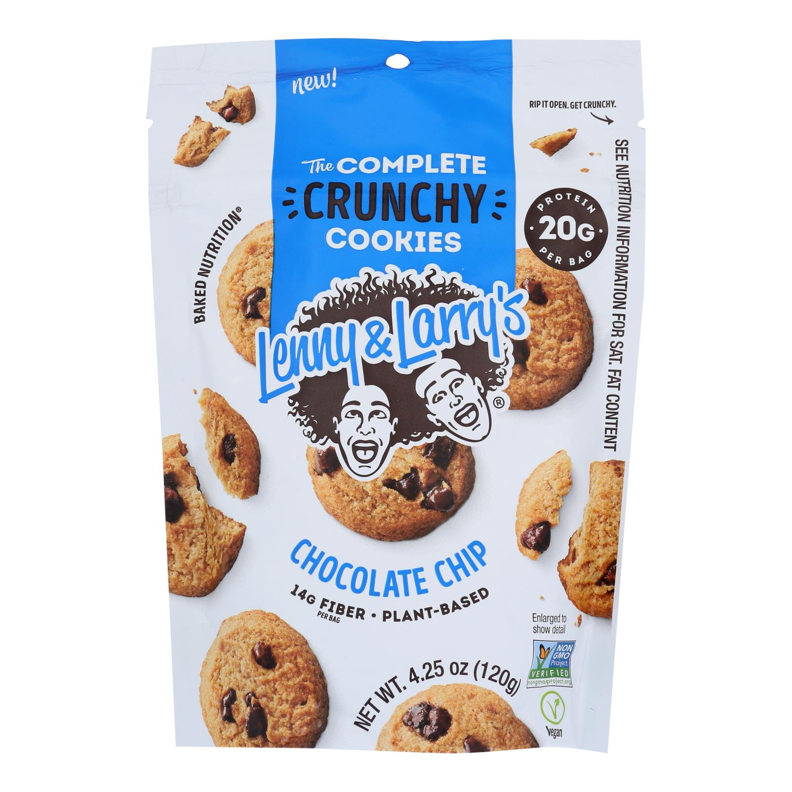 Lenny & Larry'sᆴ The Complete Crunchy Cookies - Case of 6 - 4.25 Ounce