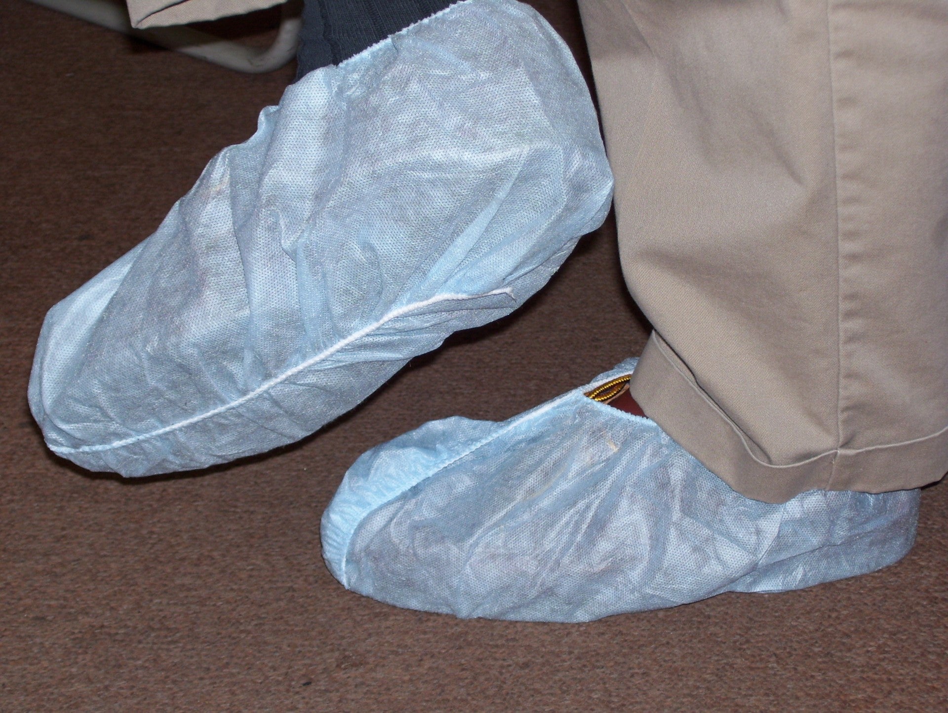 Cover Shoestring Blue Polypropylene 50 Each - 3 Per Case.