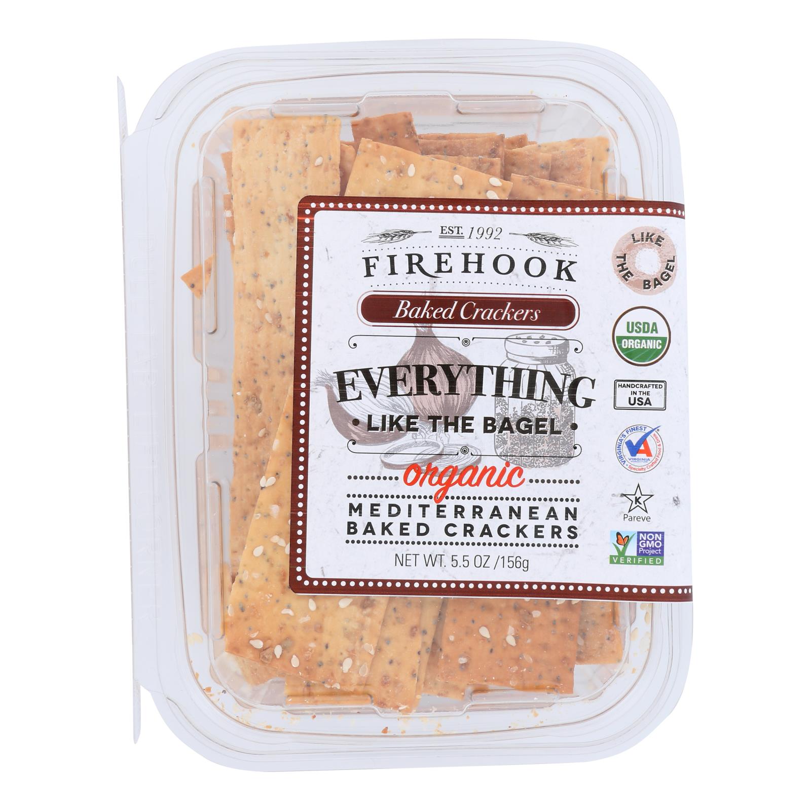 Firehook - Crackers Everything - Case of 8-5.5 Ounce