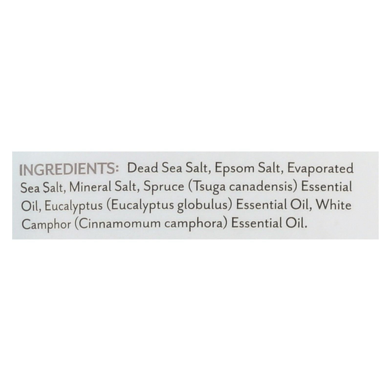 Soothing Touch Bath Salts - Eucalyptus Spruce - 32 Ounce