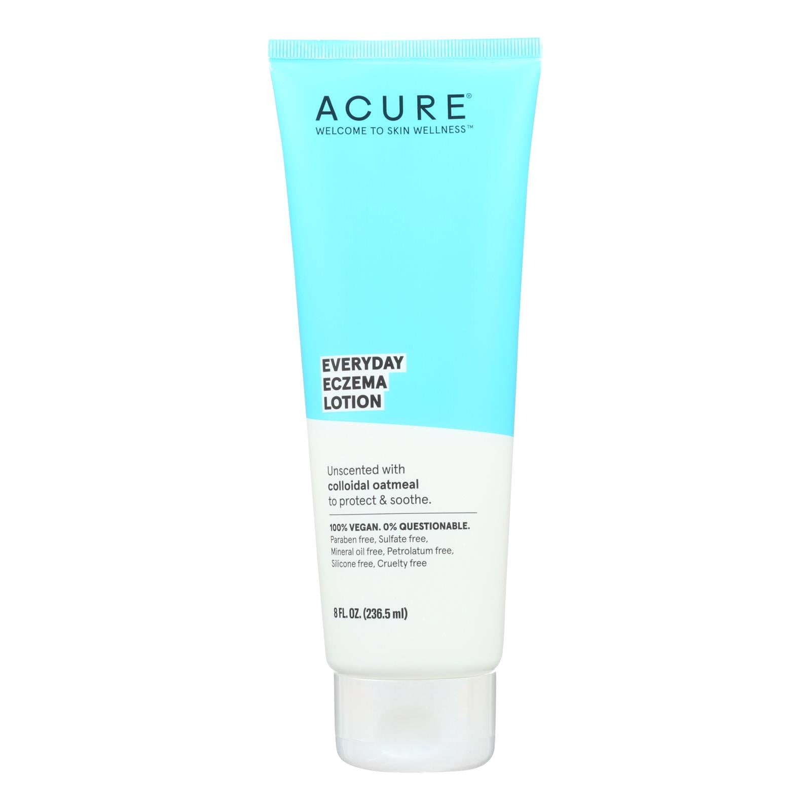 Acure - Lotion - Everyday Eczema - Unscented with Oatmeal - 8 fl Ounce.