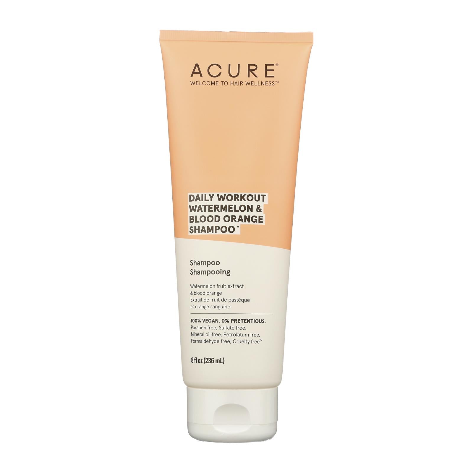 Acure - Shampoo Daily Wrkout Wtrmln - 1 Each-8 Fluid Ounce