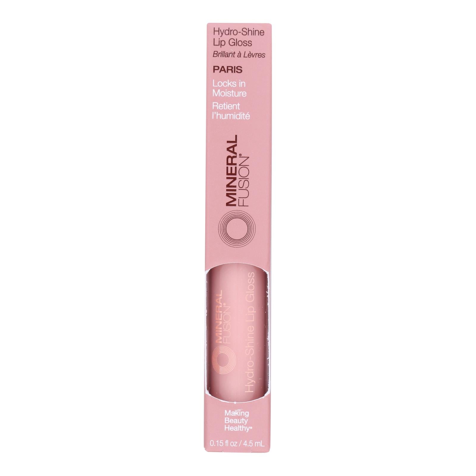 Mineral Fusion - Hydro Shne Lip Gls Paris - 1 Each-.15 Fluid Ounce