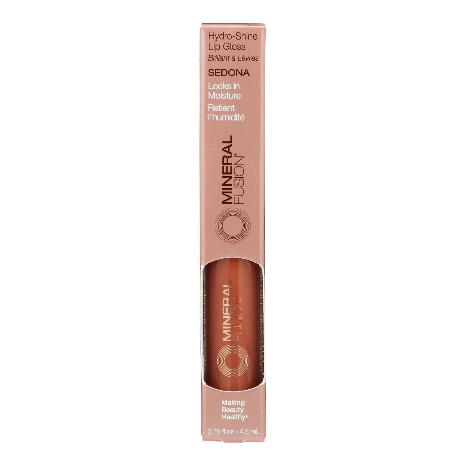 Mineral Fusion - Hydro Shne Lip Gls Sedona - 1 Each-.15 Fluid Ounce