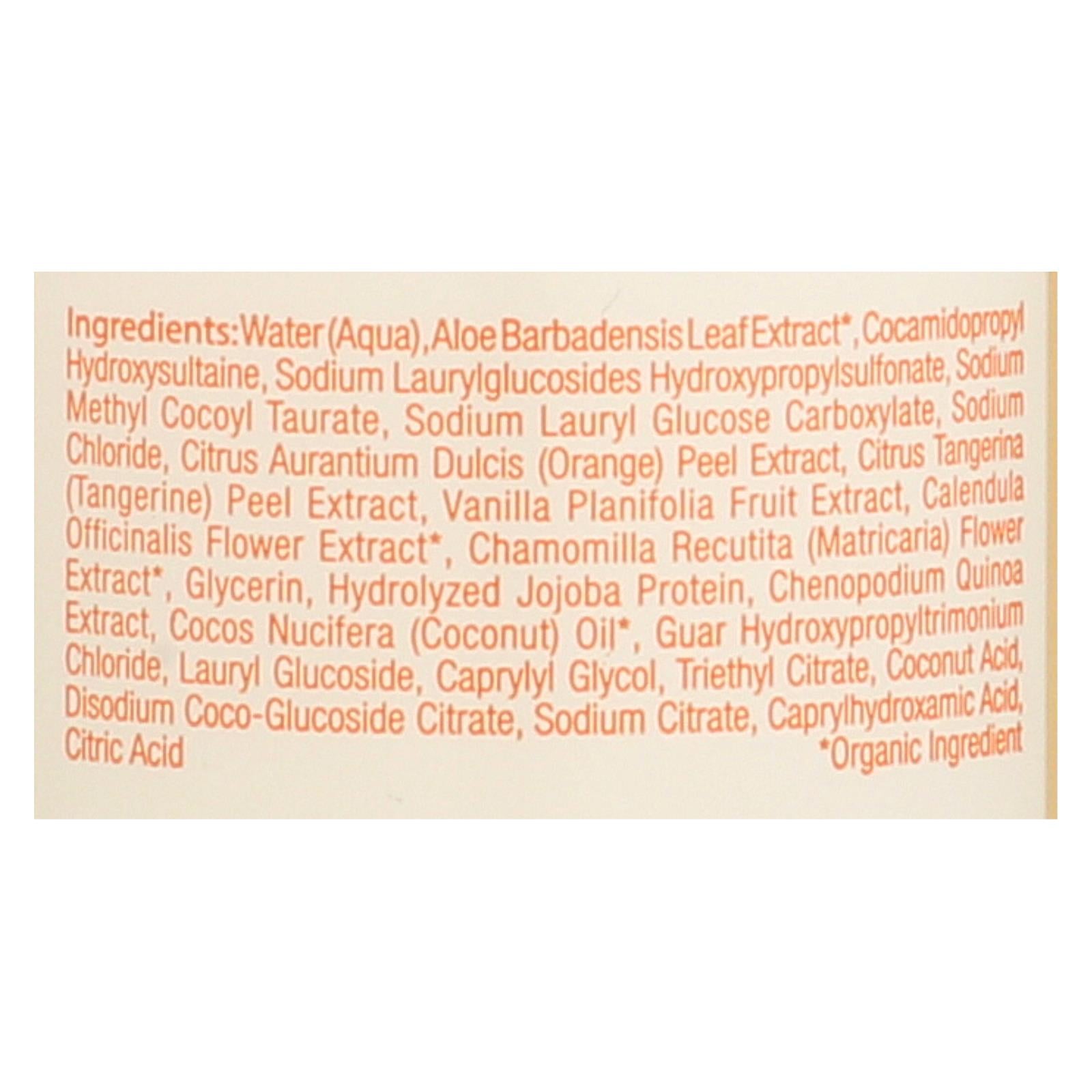 The Honest Company Shampoo and Body Wash - Sweet Orange Vanilla - 10 Fl Ounce.