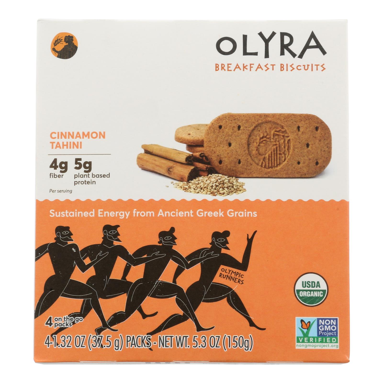 Olyra - Biscuit Cinnamon Tahini - Case of 6 - 5.3 Ounce