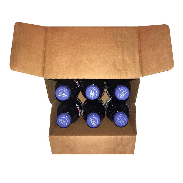 Pom Blueberry Plastic 12 Fluid Ounce - 6 Per Case.