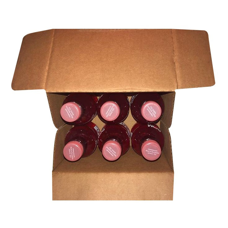 Peach Passion Tea Plastic 12 Fluid Ounce - 6 Per Case.
