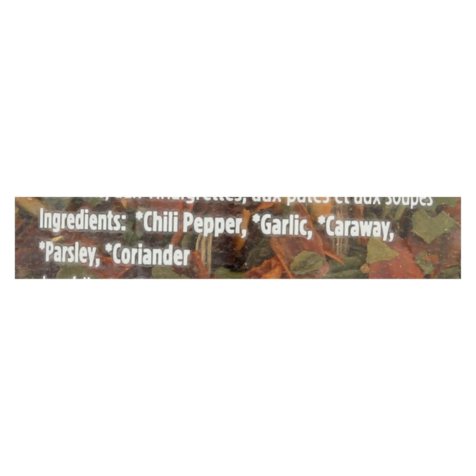 Spicely Organics - Organic Harissa - Case of 3 - 1 Ounce.