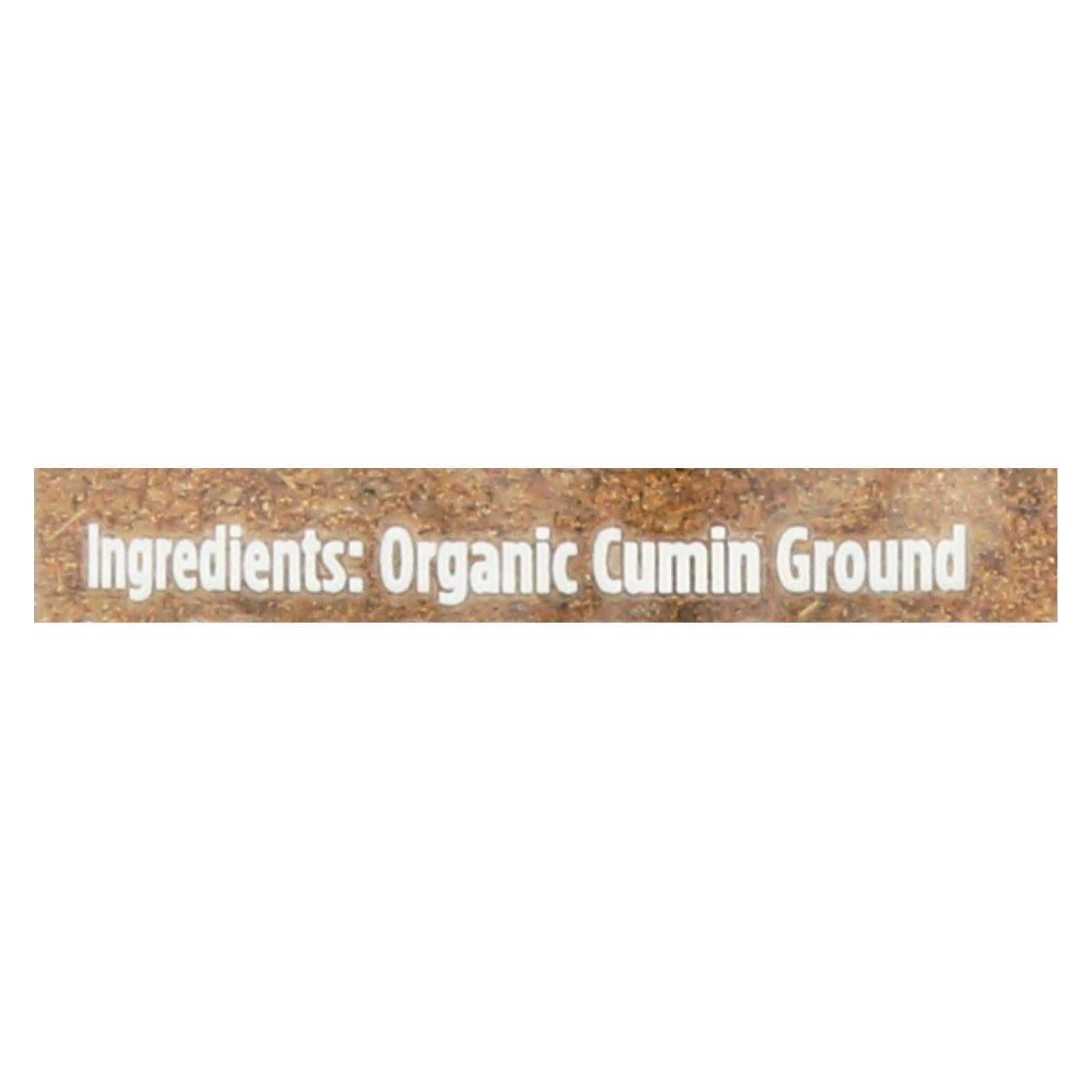 Spicely Organics - Organic Cumin - Ground - Case of 3 - 1.7 Ounce.