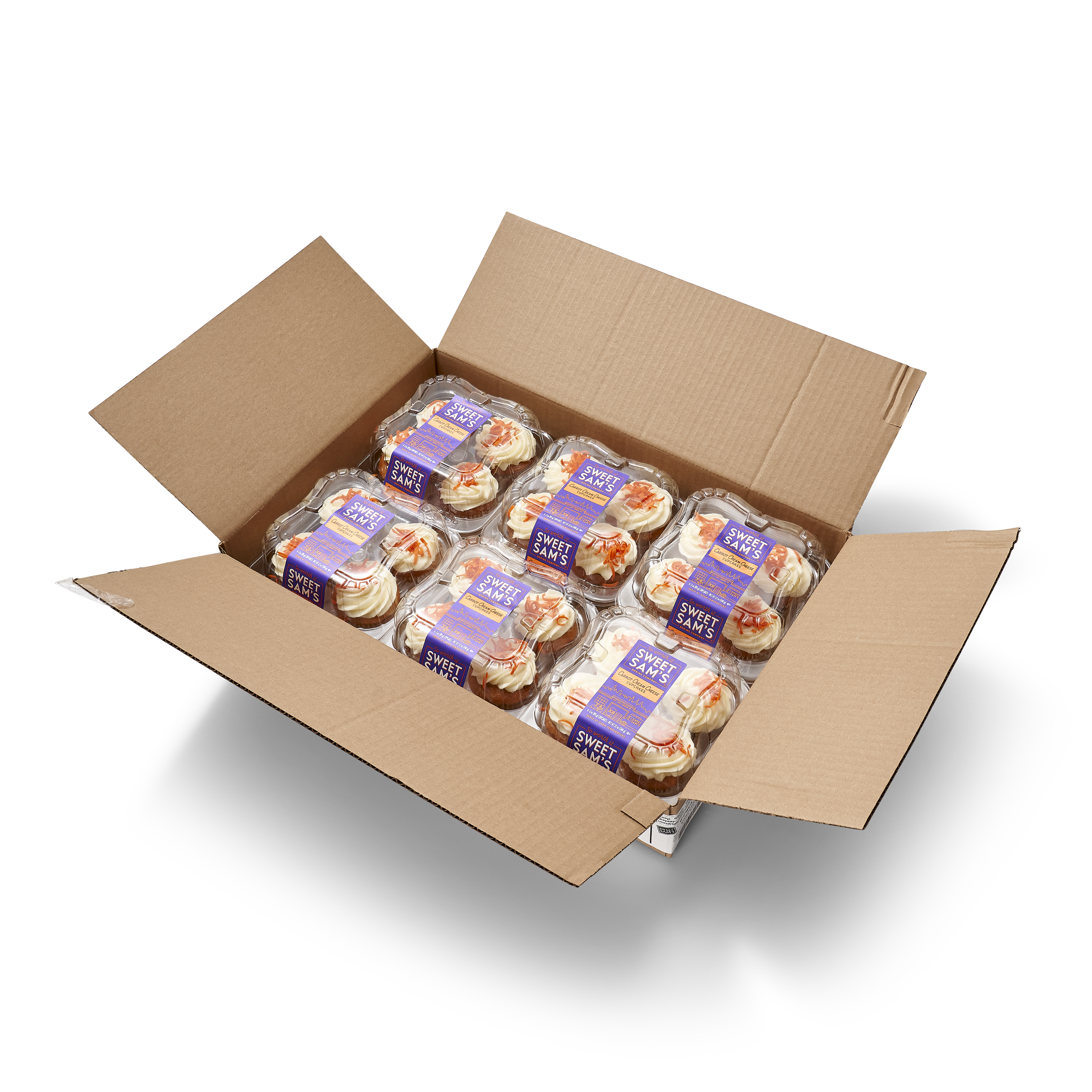 Small Carrot Cake Cupcake 4 Each - 6 Per Case.