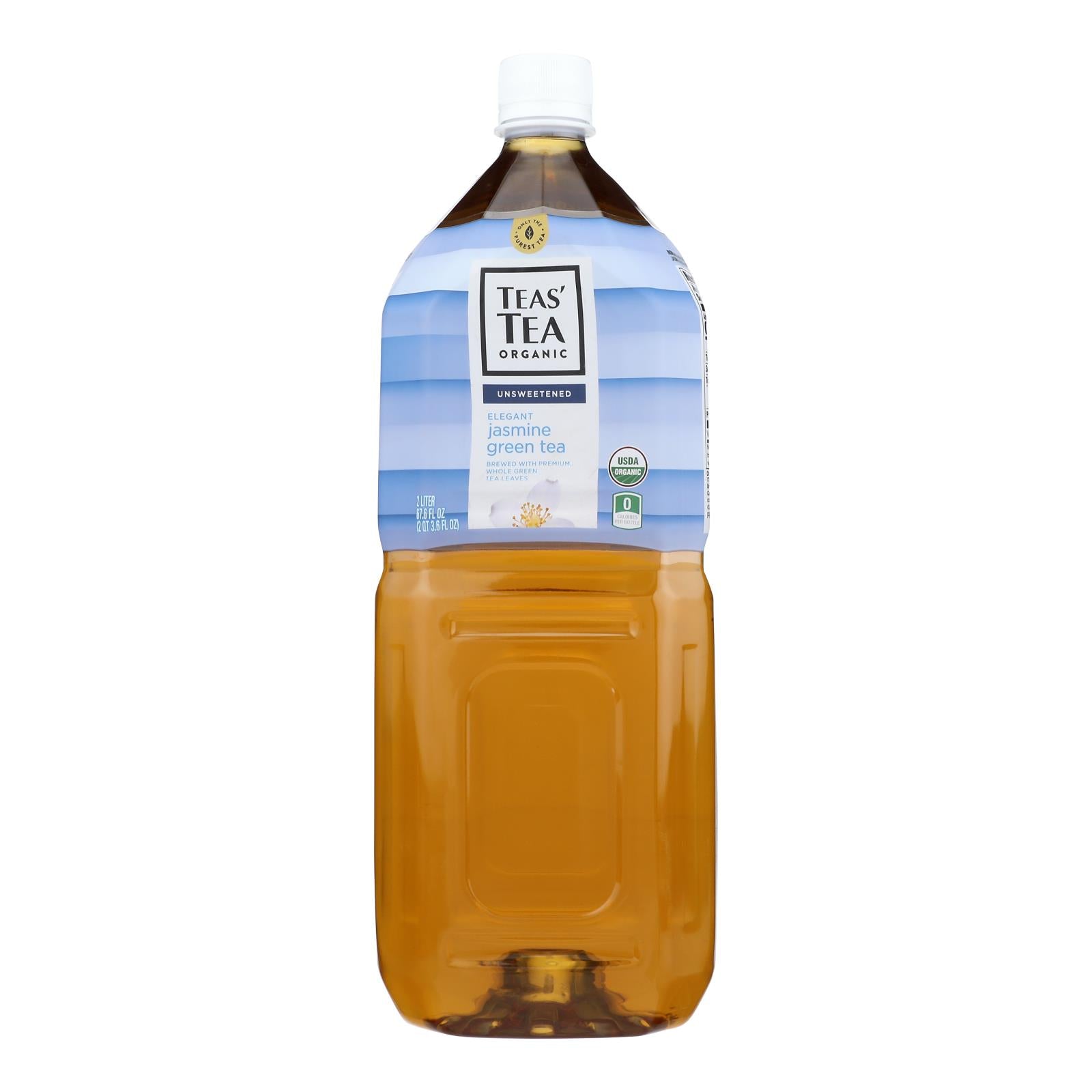 Teas' Tea Unsweetened Jasmine Tea - Case of 6 - 67.6 Fluid Ounce