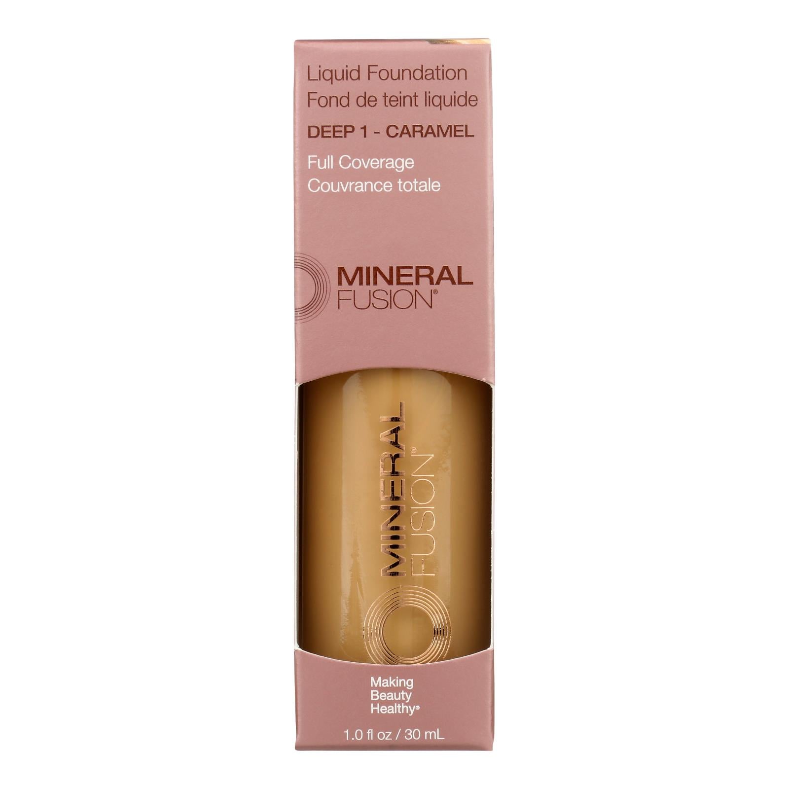 Mineral Fusion - Mkup Liquid Foundation Deep1 - 1 Each-1 Fluid Ounce