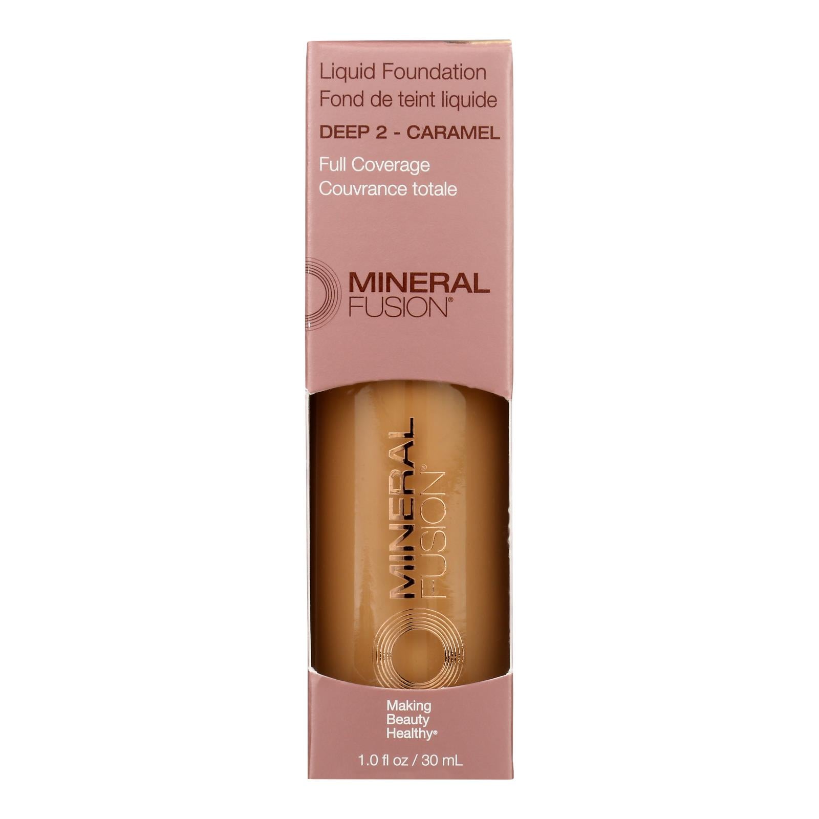 Mineral Fusion - Mkup Liquid Foundation Deep2 - 1 Each-1 Fluid Ounce
