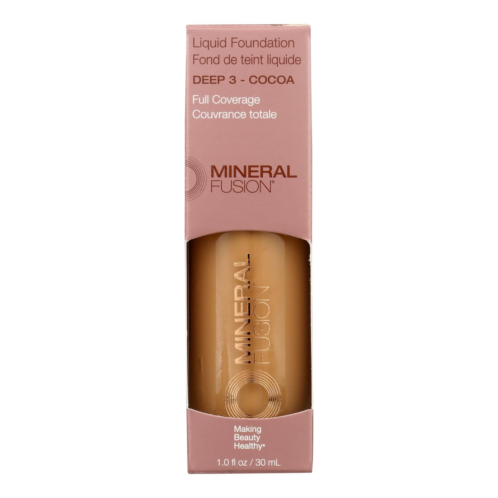 Mineral Fusion - Mkup Liquid Foundation Deep3 - 1 Each-1 Fluid Ounce
