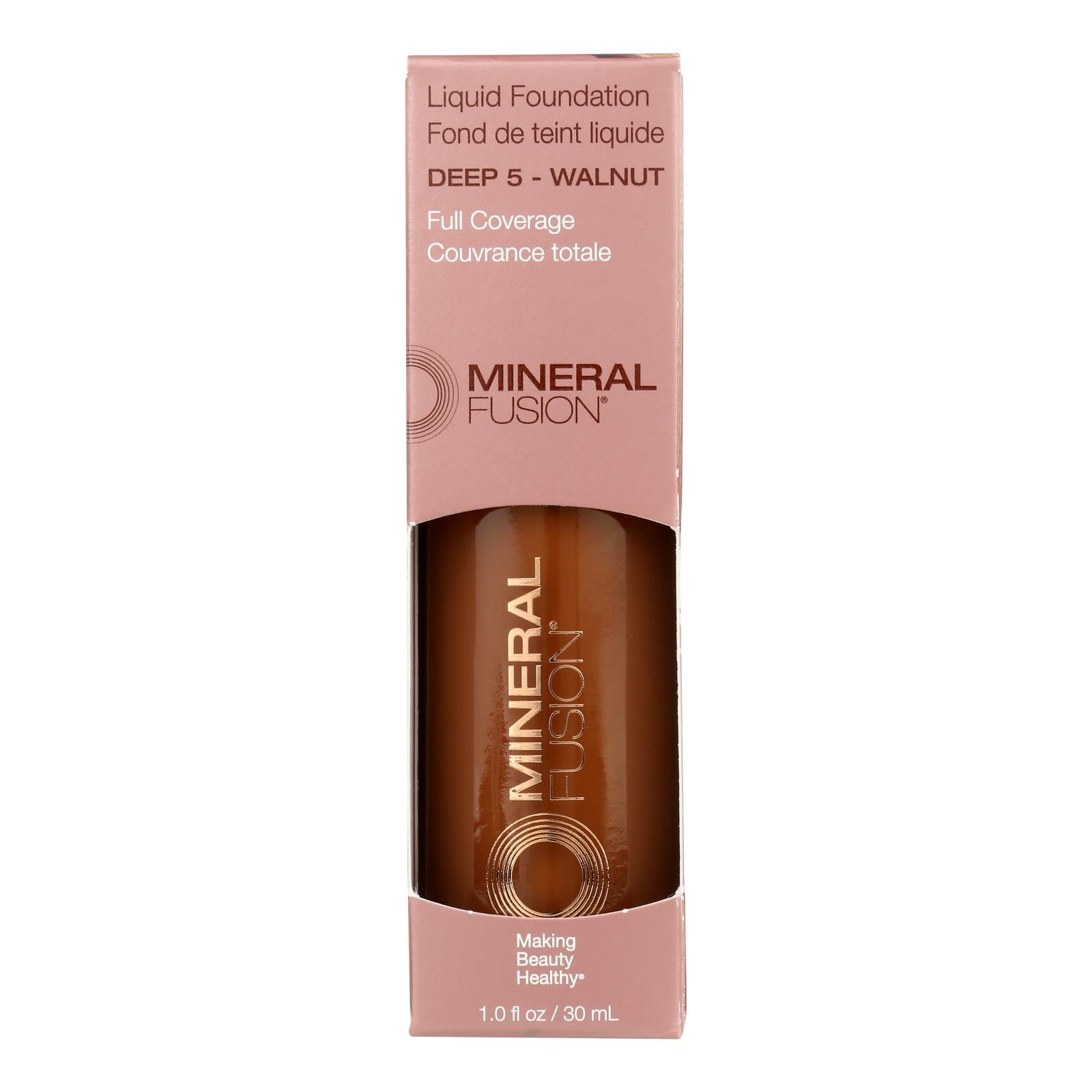 Mineral Fusion - Mkup Liquid Foundation Deep5 - 1 Each-1 Fluid Ounce