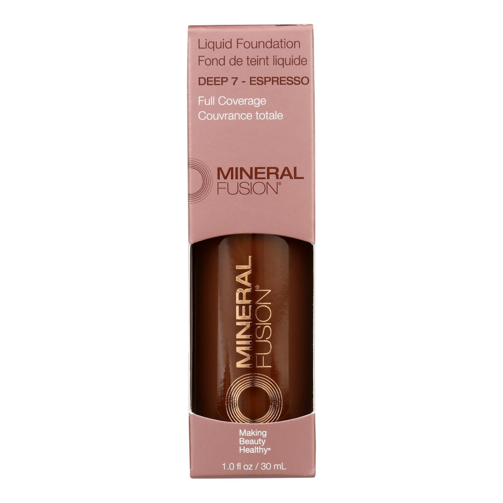 Mineral Fusion - Mkup Liquid Foundation Deep7 - 1 Each-1 Fluid Ounce