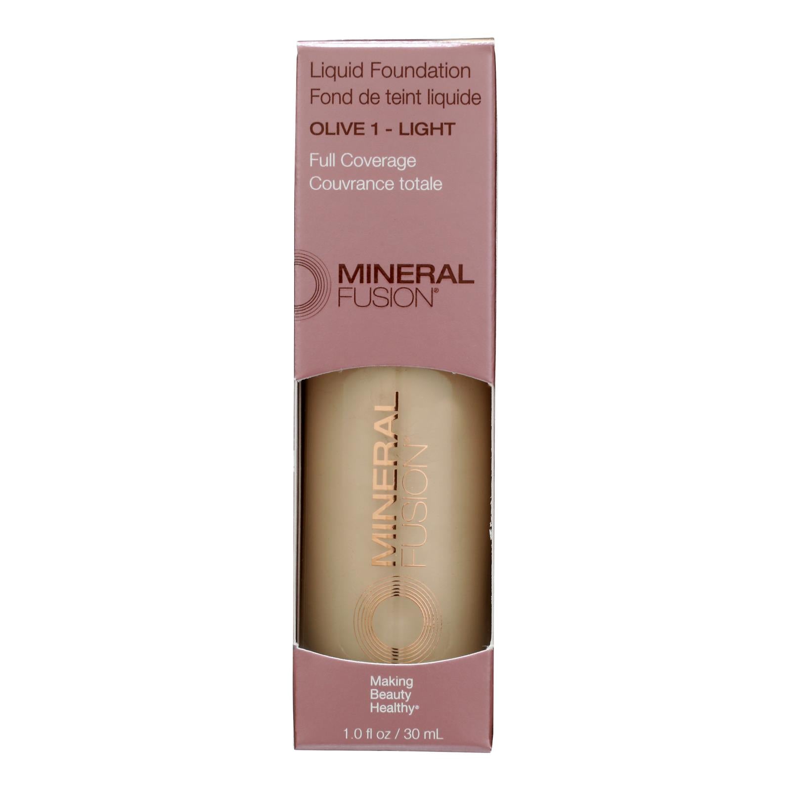 Mineral Fusion - Mkup Liquid Foundtn Olive 1 - 1 Each-1 Fluid Ounce