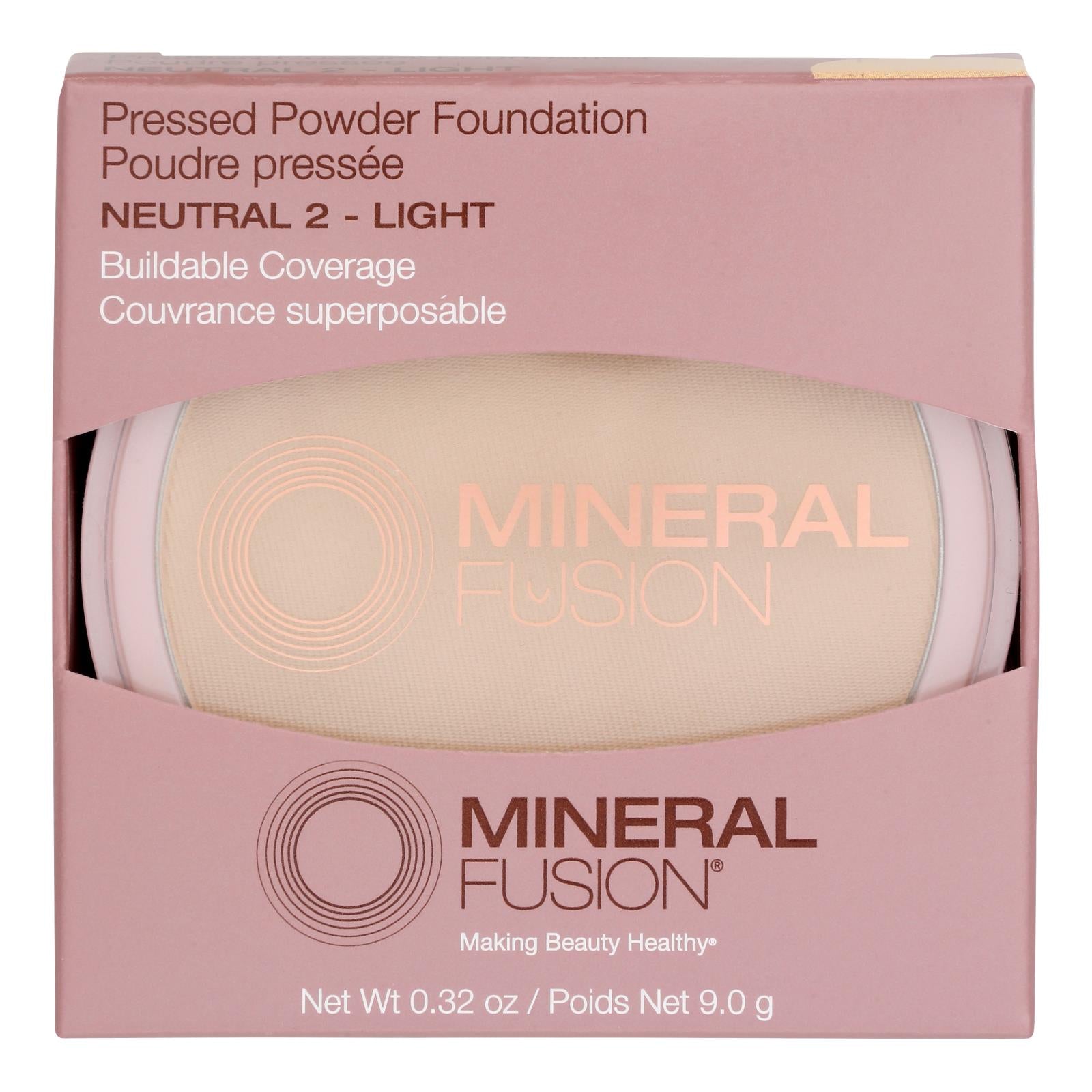 Mineral Fusion - Mkup Pressed Base Ntrl 2 - 1 Each-.32 Ounce