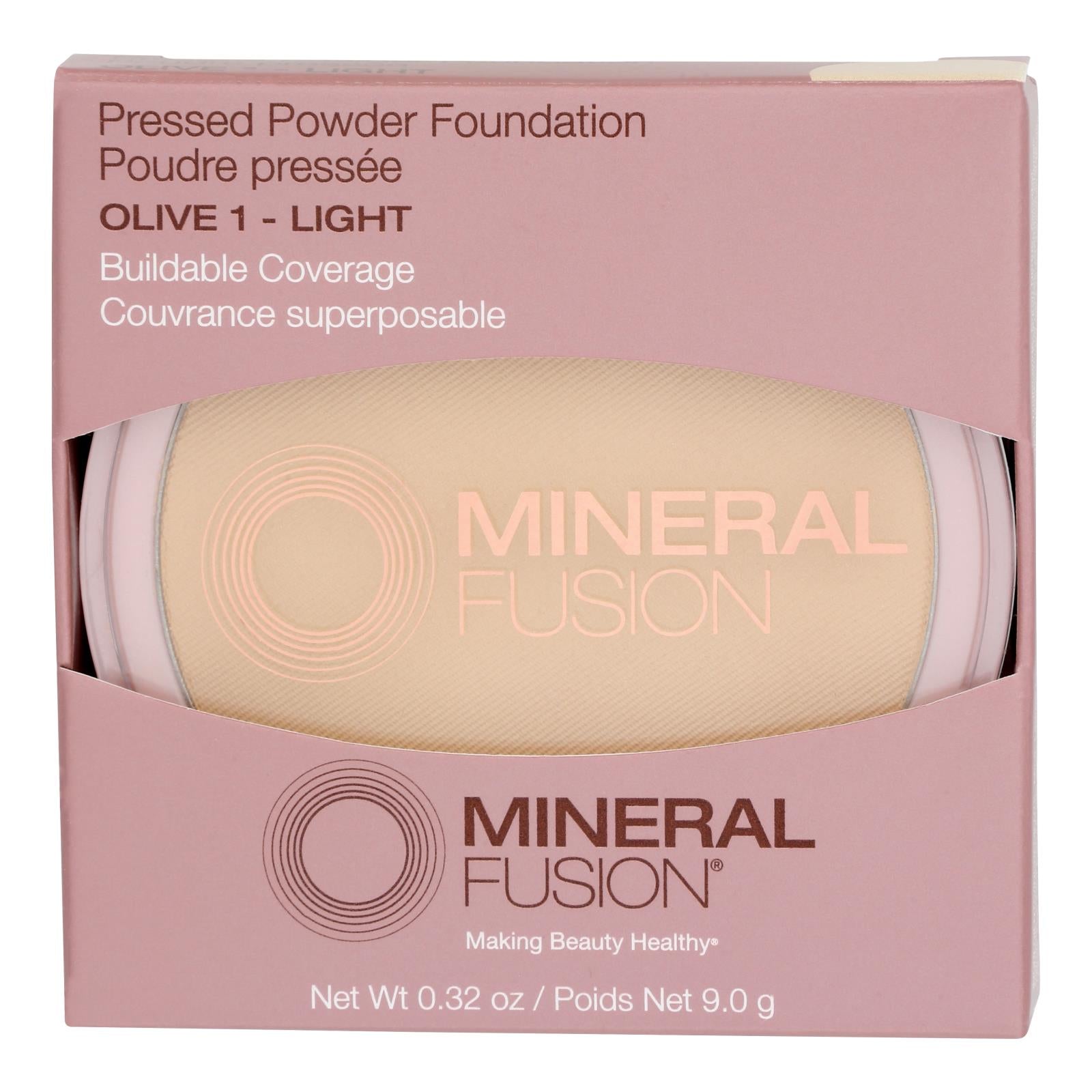 Mineral Fusion - Mkup Pressed Base Olive 1 - 1 Each-.32 Ounce